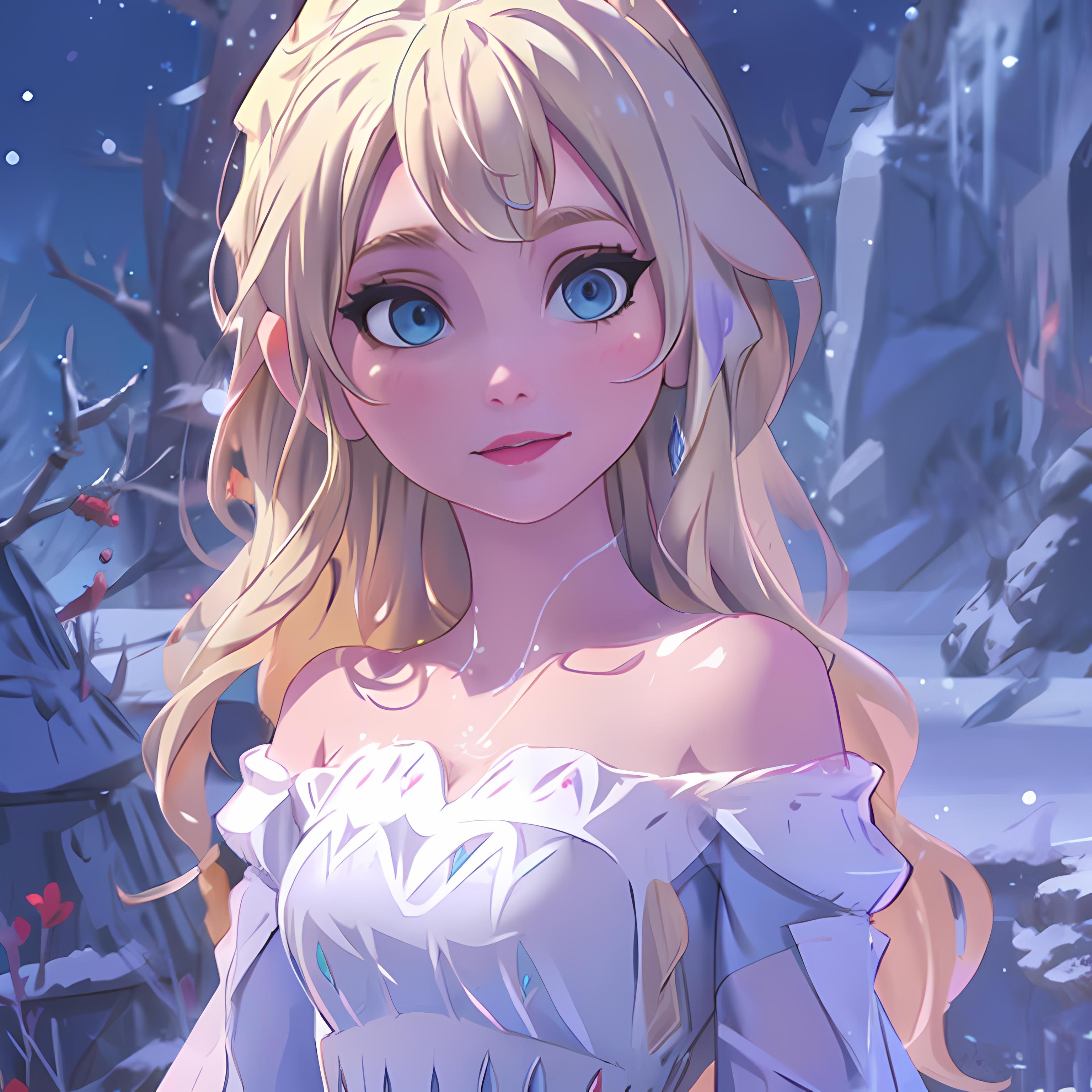 Elsa the Snow Queen - Frozen - Mobile Wallpaper by Antenna2669 #1713995 -  Zerochan Anime Image Board